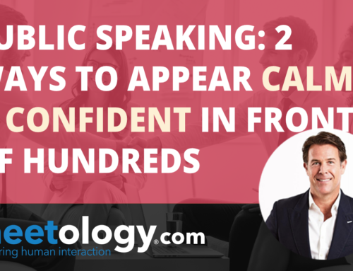 Public Speaking: 2 Ways to Appear Calm and Confident